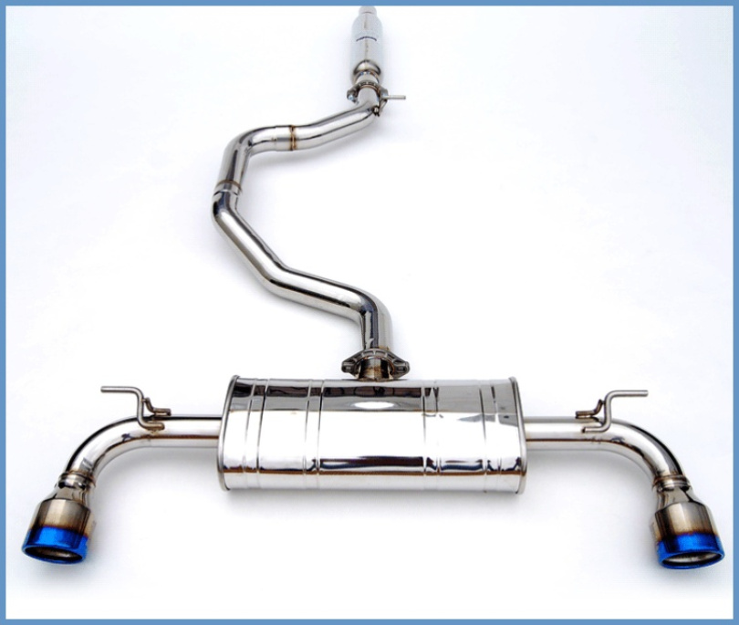 Honda 94-97 ACCORD CD6 2DR/4DR N1 Catback Sportavgassystem Invidia