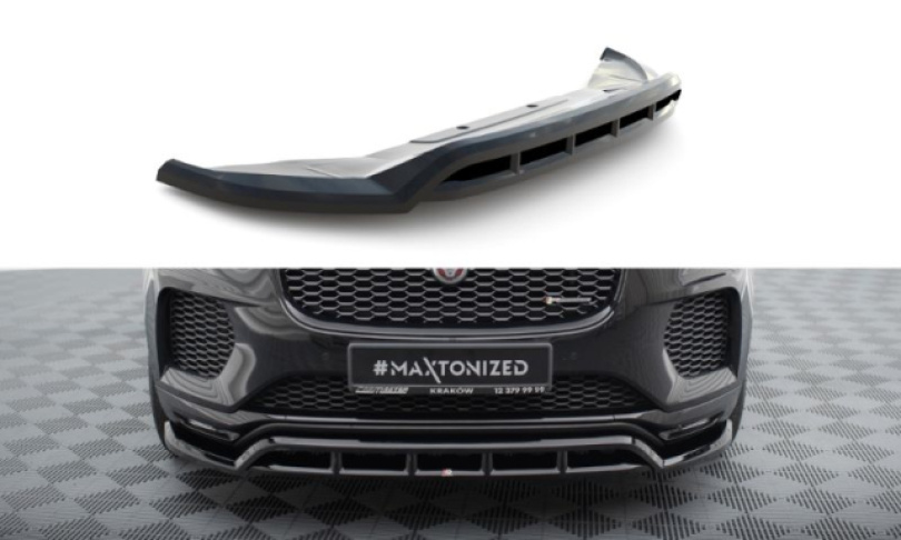 Jaguar E-Pace R-Dynamic Mk1 2017-2020 Frontläpp / Frontsplitter Maxton Design