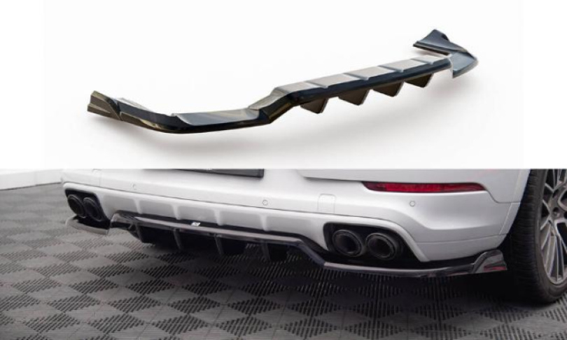 Porsche Cayenne Coupe Mk3 2019-2023 Bakre Splitter / Diffuser Maxton Design