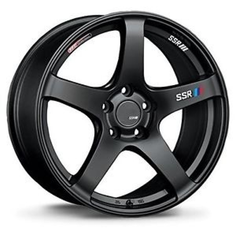 SSR GTV01, 18×8.0, 35, 5x114.3, φ73×H45, FLAT BLACK Fälg