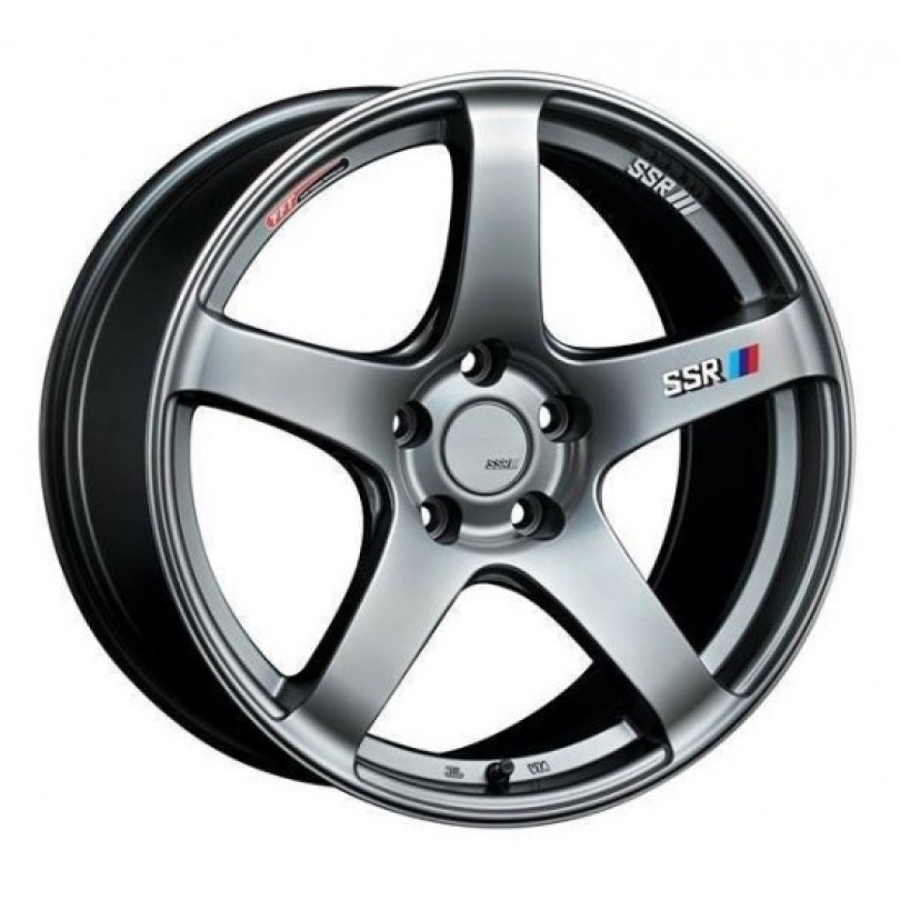 SSR GTV01, 18×8.5, 40, 5x114.3, φ73×H43, GLARE SILVER Fälg