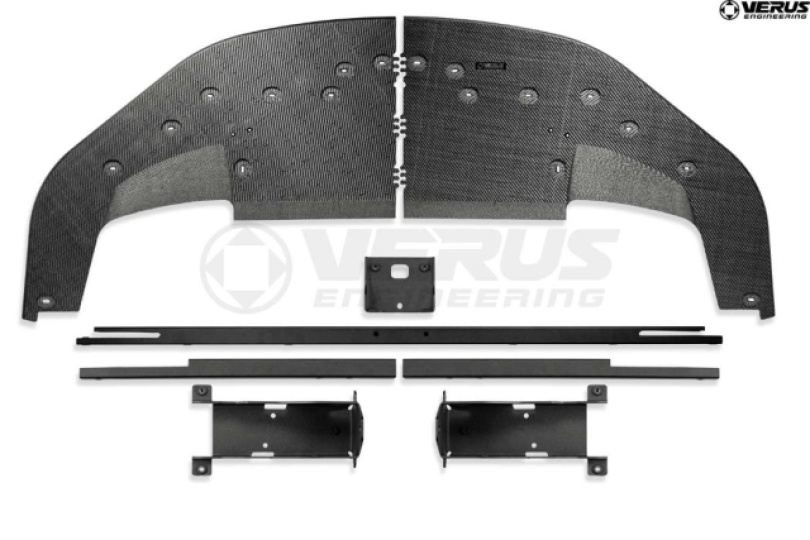 Porsche 992 GT3 Carbon Polyweave Frontsplitter Verus Engineering