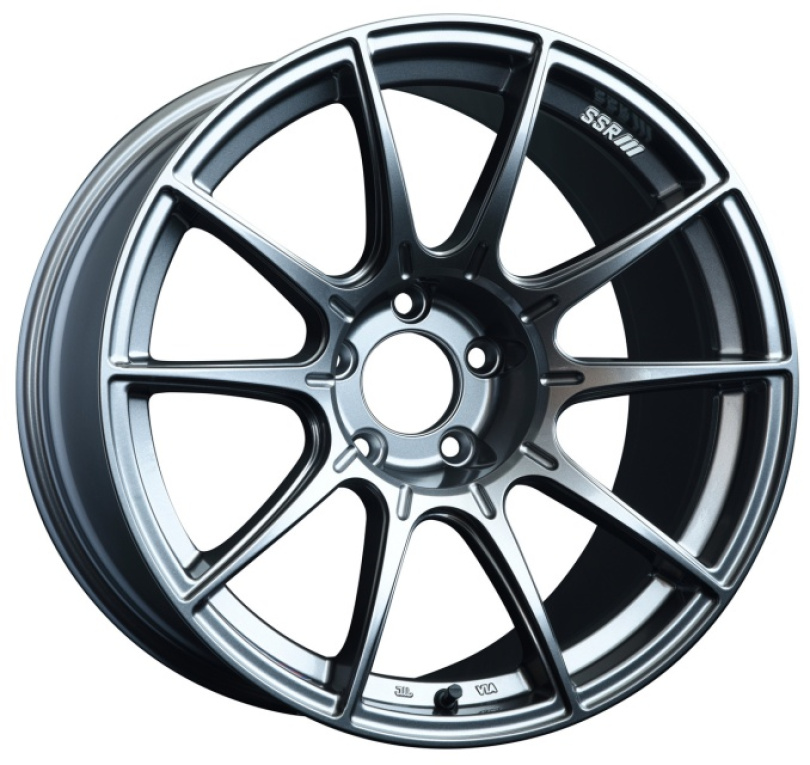 SSR GTX01, 17×10.0, 5x114.3, 15, φ73×H23.5, DARK SILVER Fälg