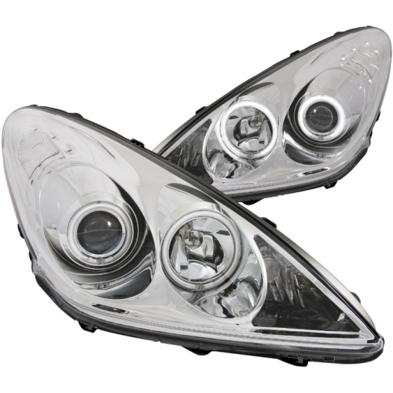 Lexus ES330 2004-2006 Projector Strålkastare Med Halo Krom (SMD LED) ANZO