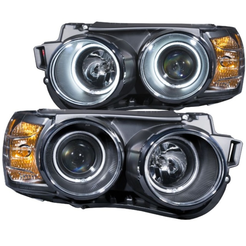 Chevrolet Sonic 4DR / Hatchback 2012-2015 Projector Strålkastare Med Halo Svart (SMD LED) ANZO