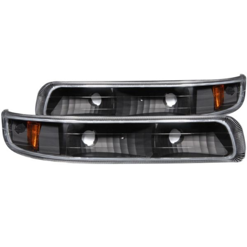 Chevrolet Suburban (EJ GMC / NOT GMC) 2000-2006 Euro Parkeringsljus Svart / Orange Reflektor ANZO