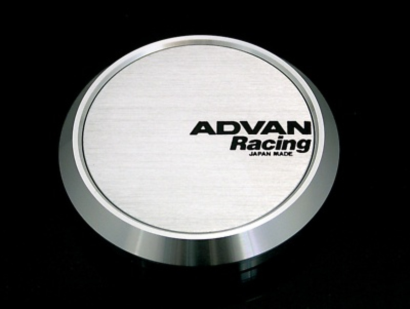 Advan 73mm Platt Centrumkåpa - Silver Alumit