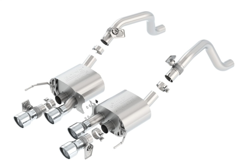 2014-2019 Chevrolet Corvette Stingray C7 Axleback Sportavgassystem ATAK Borla