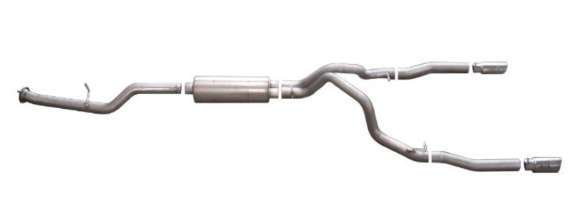 Silverado / Sierra 2500 HD / 3500 HD 6.0L 6.0L 07-10 Rostfritt Cat-Back Avgassystem Gibson