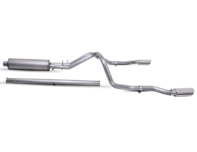 Silverado 1500 / Sierra 1500 4.3L-5.3L 19-20 Rostfritt Cat-Back Avgassystem Gibson