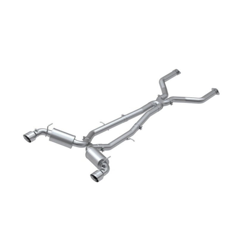 Infiniti Q60 3.0L RWD/AWD 17-19 Catback Sportavgassystem Dubbla Utblås Bak MBRP