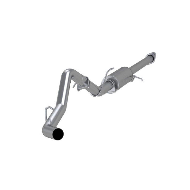 Chevrolet Silverado 1500 2007-2008 CC EC 6ft6in bed 4.8/5.3L 3'' Catback Sportavgassystem Sidoutblås AL P Series Exhaust MBRP