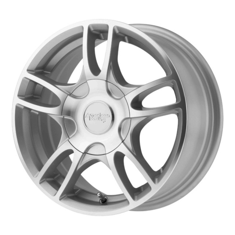 American Racing Estrella 2 14X6 ET35 5X100/114.3 72.60 Silver Machined Fälg