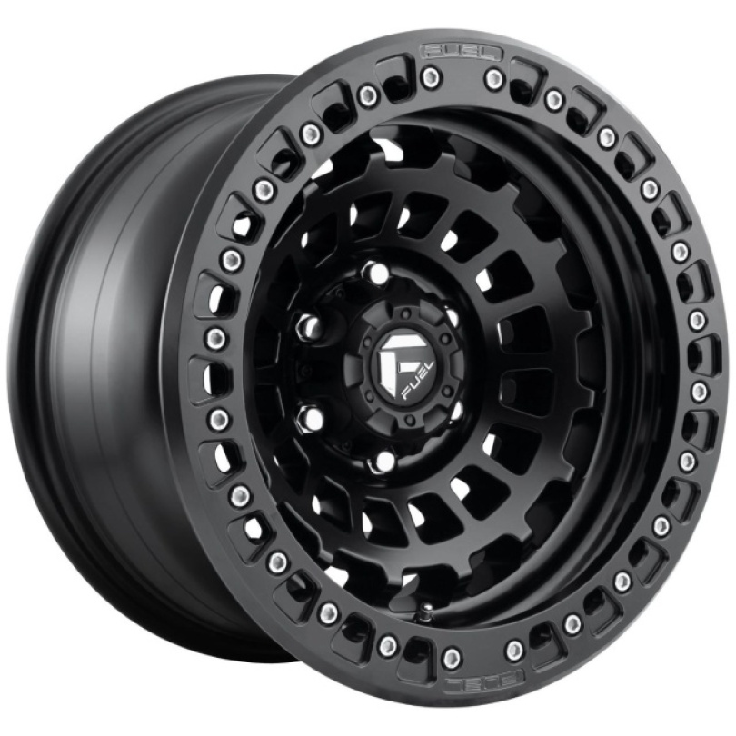 Fuel 1PC Zephyr Bl - 17X9 ET-38 5x127 71.50 Matte Black Fälg