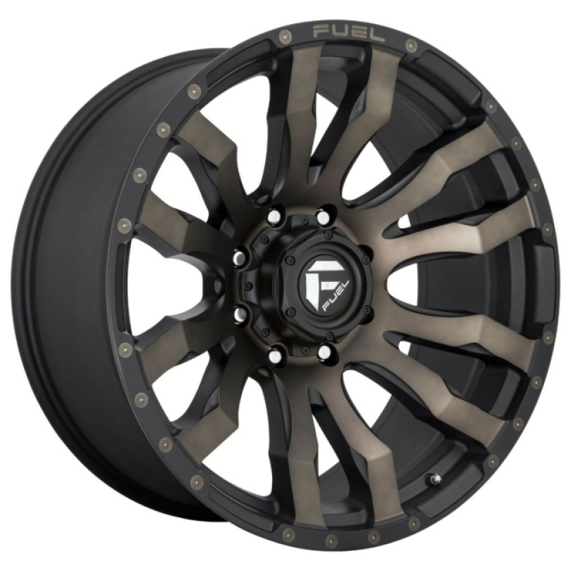 Fuel 1PC Blitz 16X8 ET1 5X139.7 108.00 Matte Black Double Dark Tint Fälg