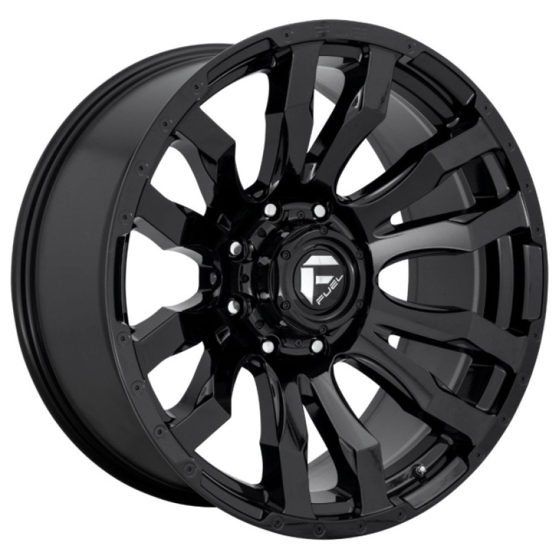 Fuel 1PC Blitz 16X8 ET1 5X139.7 108.00 Gloss Black Fälg