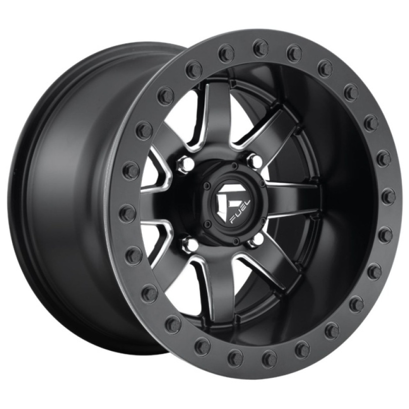 Fuel UTV Maverick Bl - 14X10 ET0 4X156 132.00 Matte Black Fälg