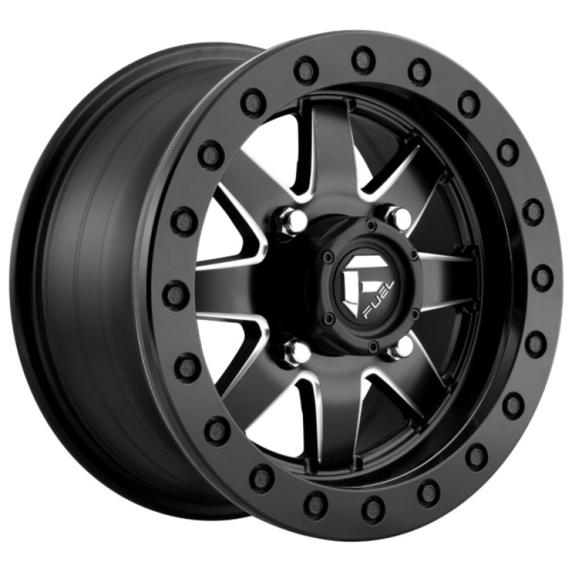 Fuel UTV Maverick Bl - 14X7 ET38 4X156 132.00 Matte Black Milled Fälg