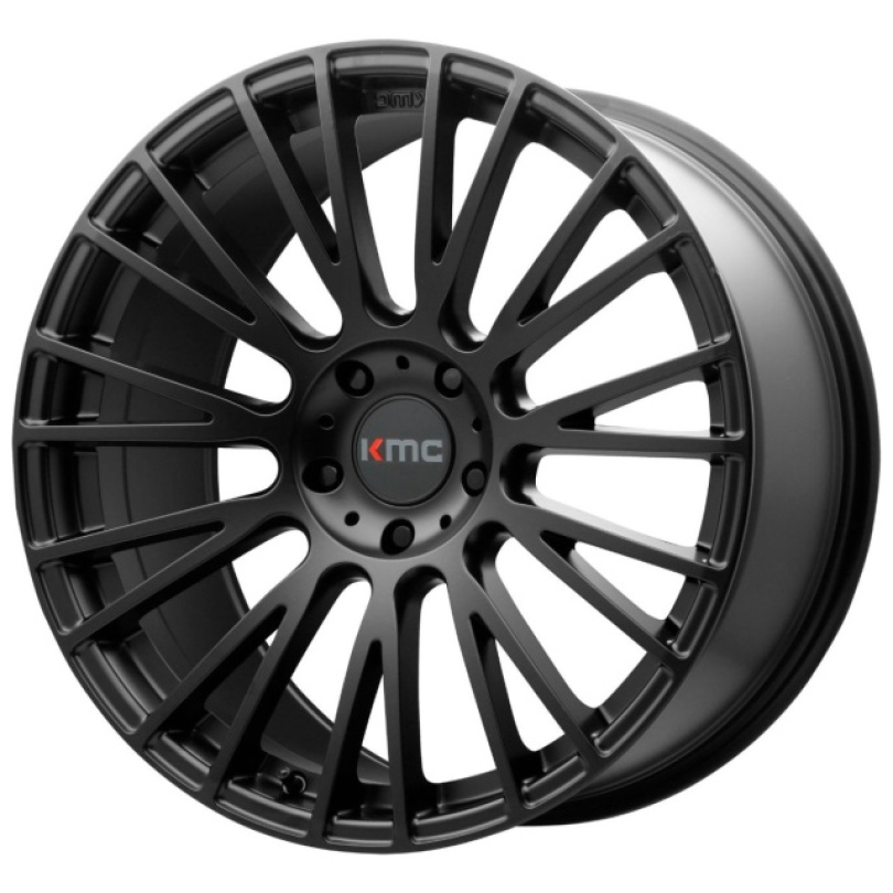 KMC Impact 20X10 ET40 5x114.3 72.60 Satin Black Fälg