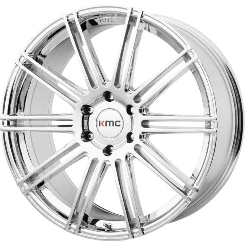 KMC Channel 20X9 ET30 6X139.7 106.25 Chrome Fälg