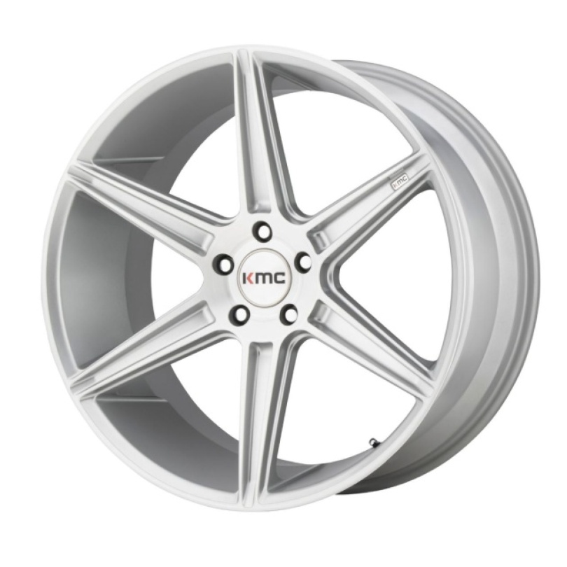 KMC Prism 20X10.5 ET35 5x114.3 72.60 Brushed Silver Fälg