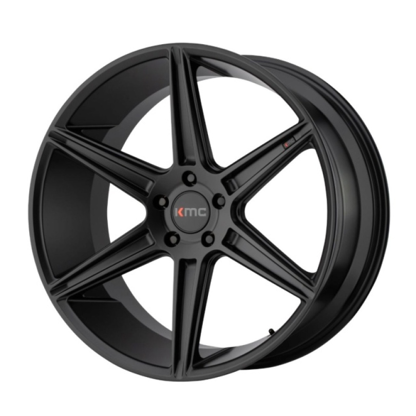 KMC Prism 20X10.5 ET35 5x114.3 72.60 Satin Black Fälg