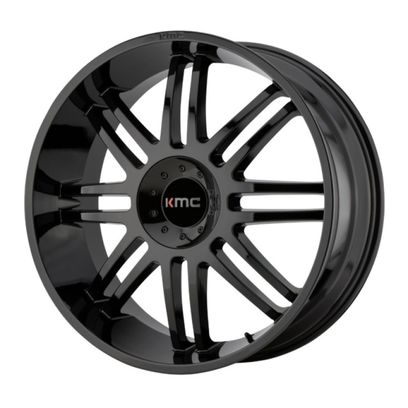 KMC Regulator 22X9.5 ET30 6X135/139.7 100.50 Gloss Black Fälg