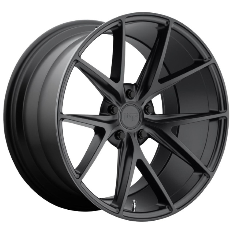 Niche 1PC Misano 17X8 ET40 5X120 72.56 Matte Black Fälg