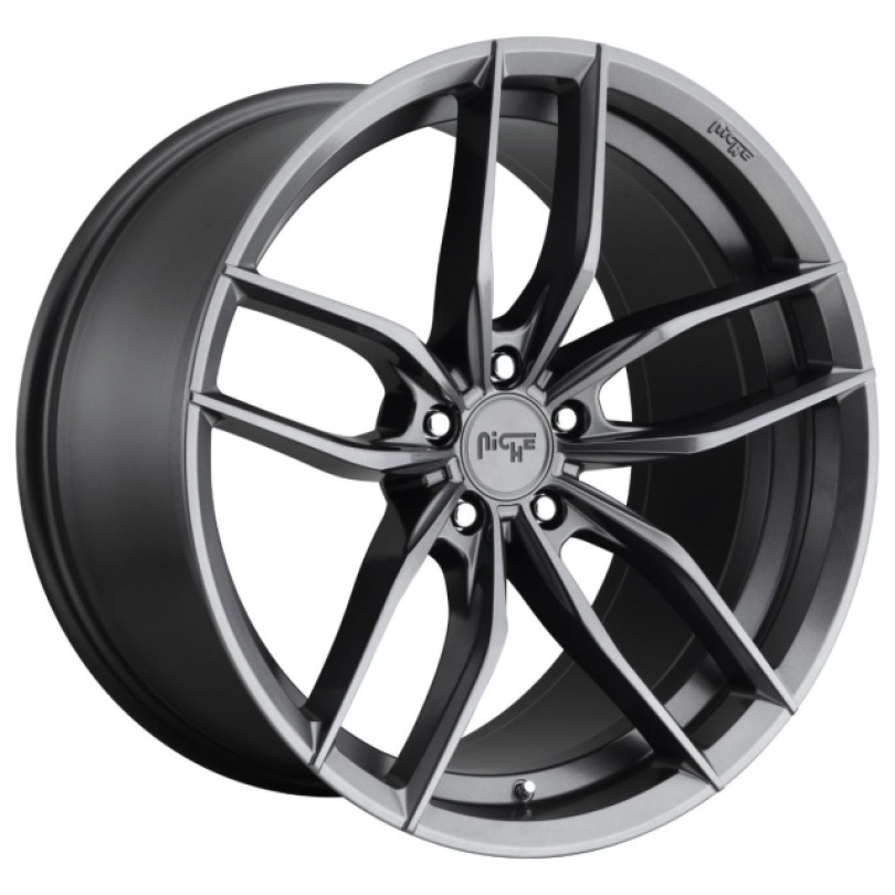 Niche 1PC Vosso 17X8 ET40 5X120 72.56 Matte Anthracite Fälg