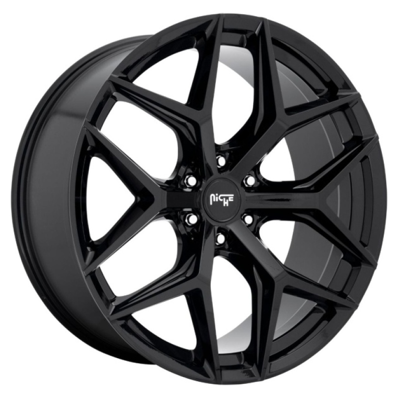 Niche 1PC Vice Suv 20X9 ET30 6X139.7 106.10 Gloss Black Fälg