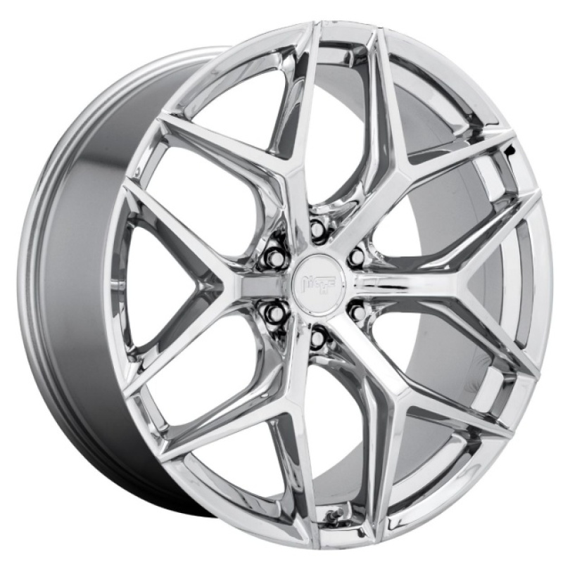 Niche 1PC Vice Suv 24X10 ET30 6X139.7 106.10 Chrome Plated Fälg