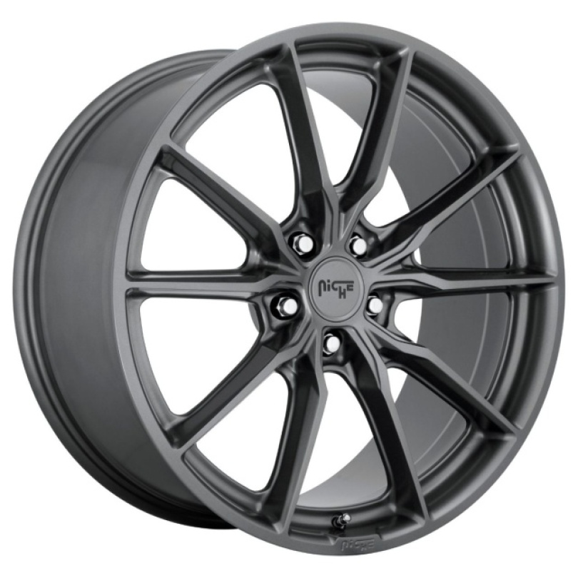 Niche 1PC Rainier 18X8 ET40 5X120 72.56 Matte Anthracite Fälg