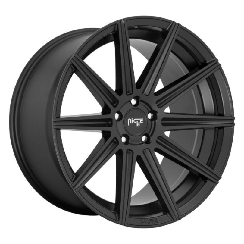 Niche 1PC Tifosi 20X10.5 ET35 5X120 72.50 Matte Black Fälg