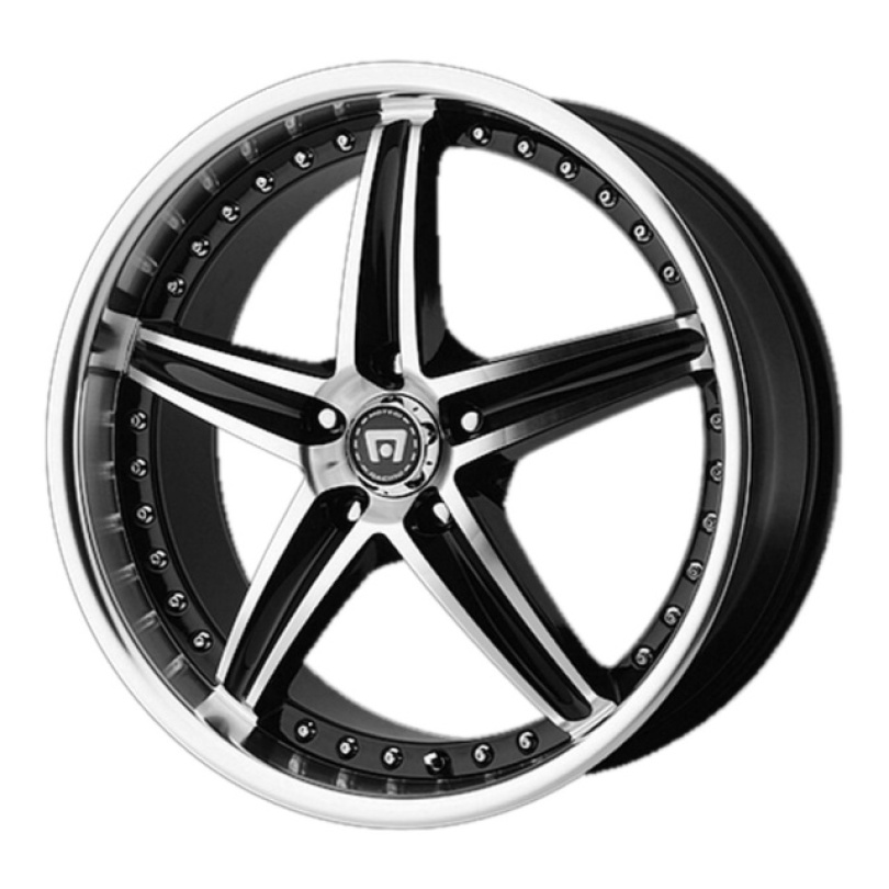 Motegi Mr107 20X8.5 ET42 5x114.3 72.60 Gloss Black Machined Fälg