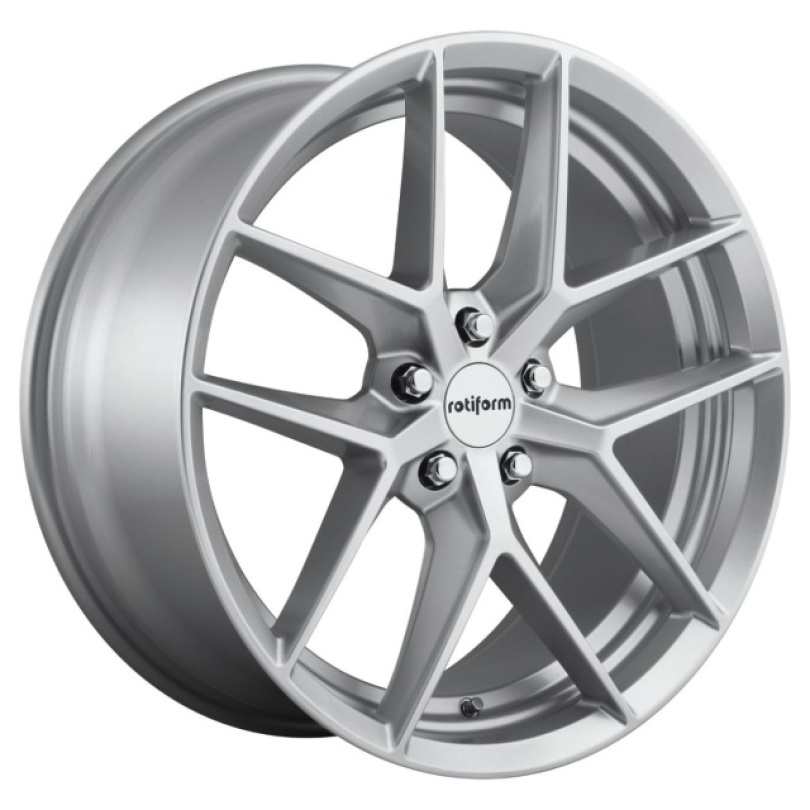 Rotiform 1PC Flg 18X8.5 ET45 5X112 66.56 Gloss Silver Fälg