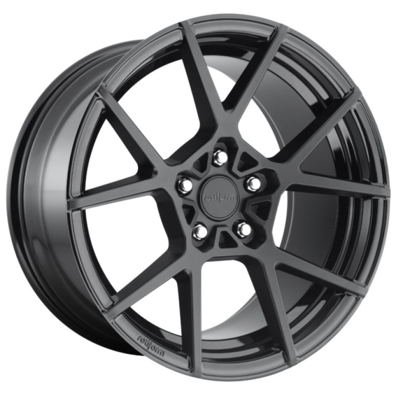 Rotiform 1PC Kps 18X8.5 ET35 5X112 66.56 Matte Black Fälg