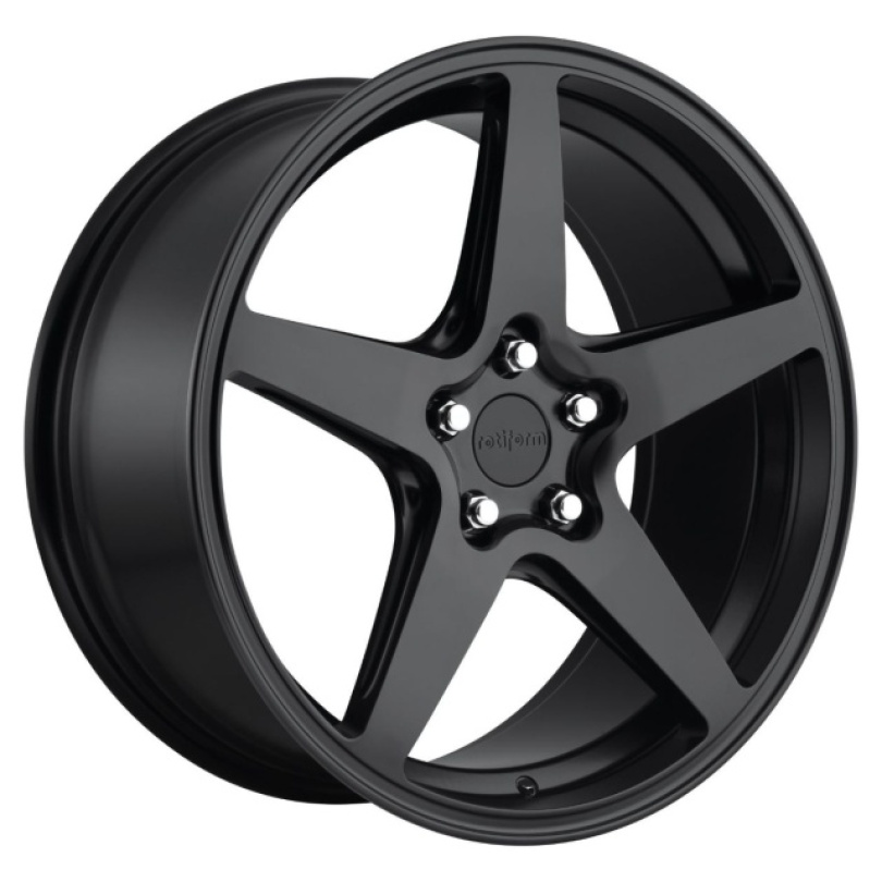 Rotiform 1PC Wgr 18X8.5 ET45 5X112 66.56 Matte Black Fälg