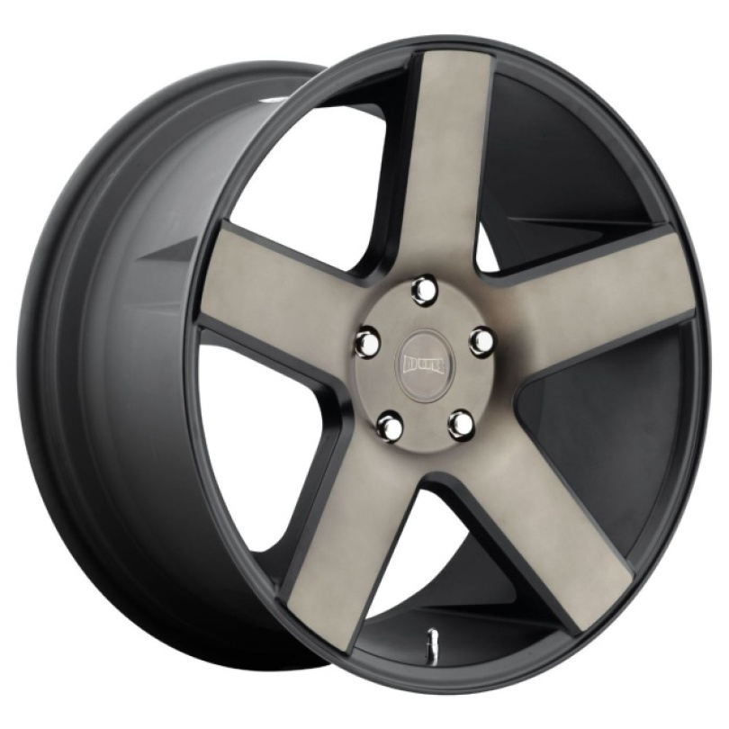 DUB 1PC Baller 22X8.5 ET38 5x114.3 72.56 Matte Black Double Dark Tint Fälg