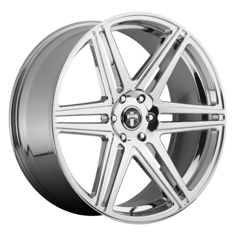 DUB 1PC Skillz 22X9.5 ET30 6X139.7 78.10 Chrome Plated Fälg