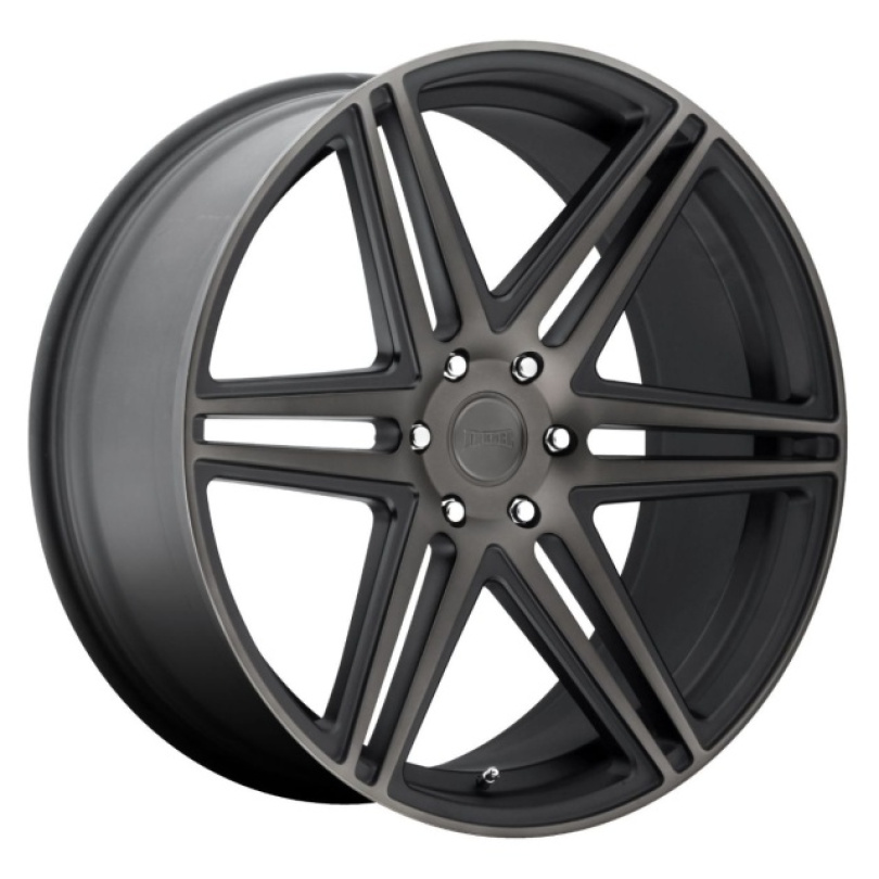 DUB 1PC Skillz 22X9.5 ET30 6X139.7 78.10 Matte Black Double Dark Tint Fälg