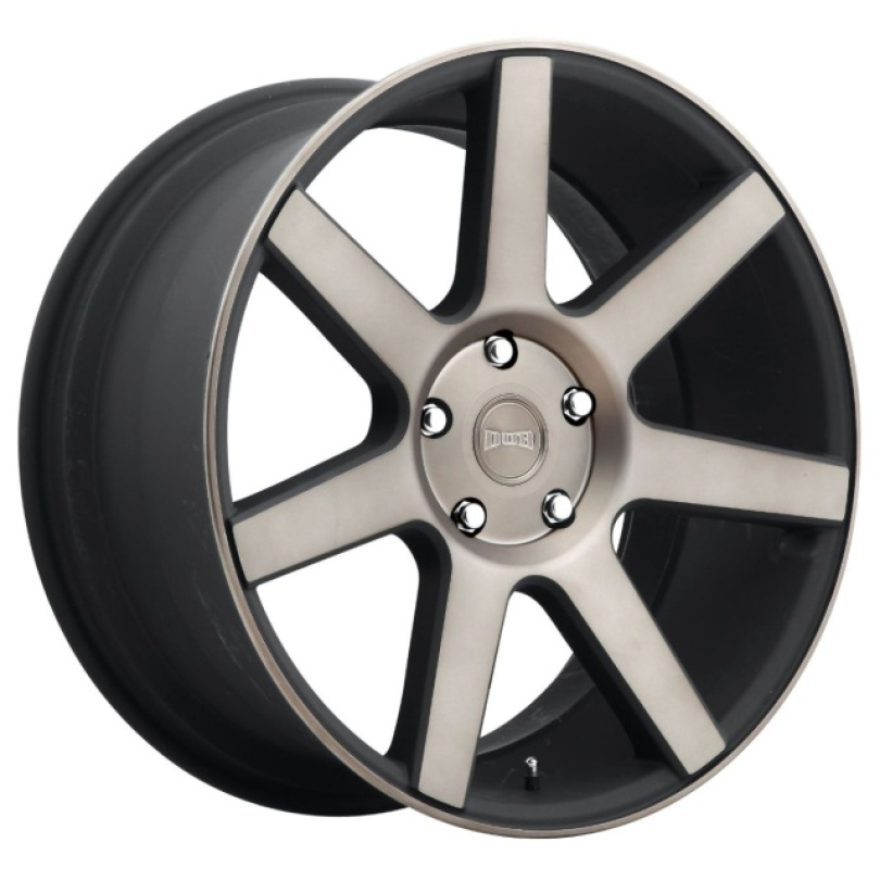 DUB 1PC Future 22X9.5 ET19 6X139.7 106.10 Matte Black Double Dark Tint Fälg