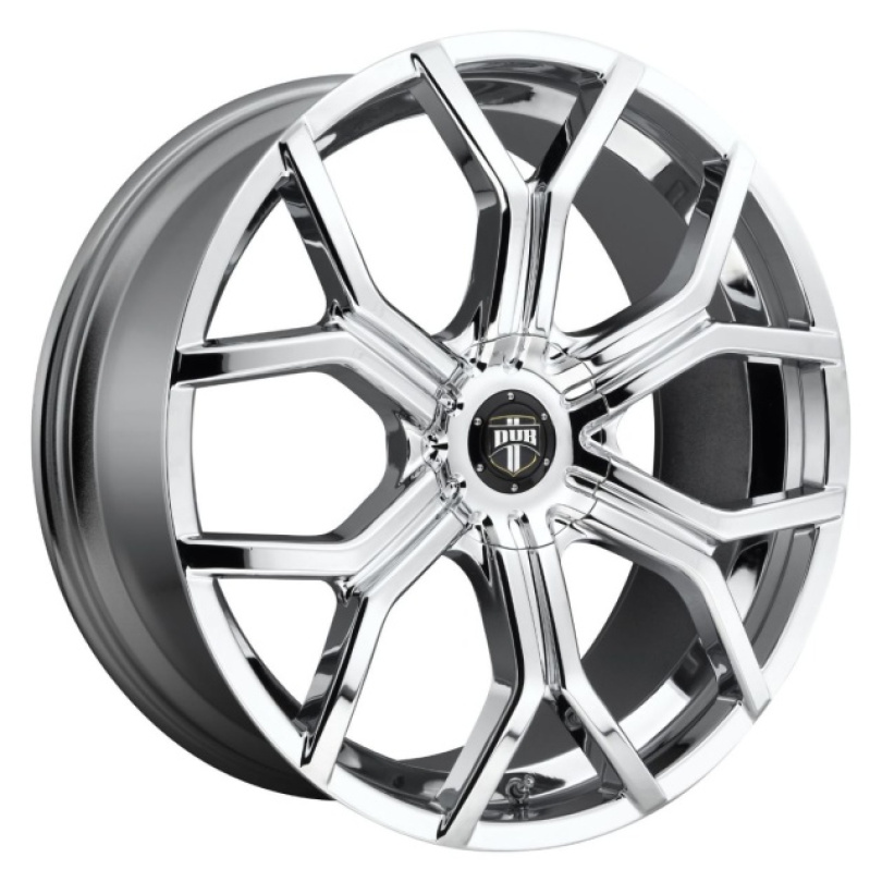 DUB 1PC Royalty 22X9.5 ET10 BLANK 78.10 Chrome Plated Fälg