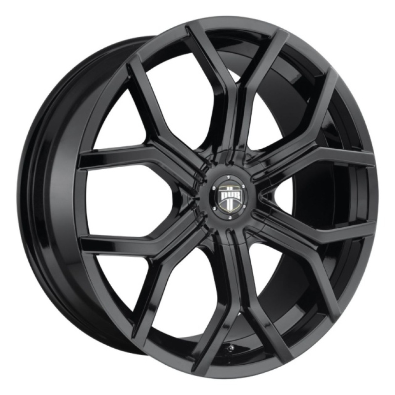 DUB 1PC Royalty 22X9.5 ET10 BLANK 78.10 Gloss Black Fälg