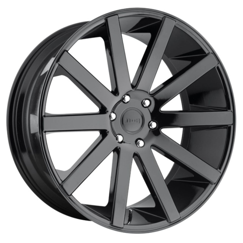 DUB 1PC Shot Calla 24X10 ET20 6X139.7 106.10 Gloss Black Fälg