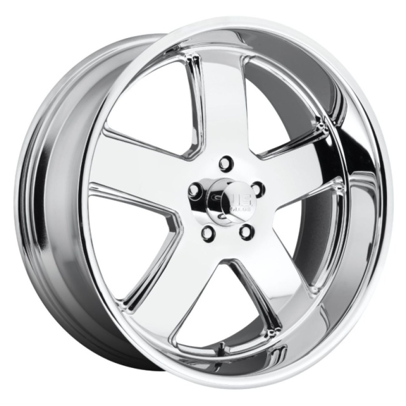 US Mag 1PC Hustler 20X8 ET1 5x120.7 72.56 Chrome Plated Fälg