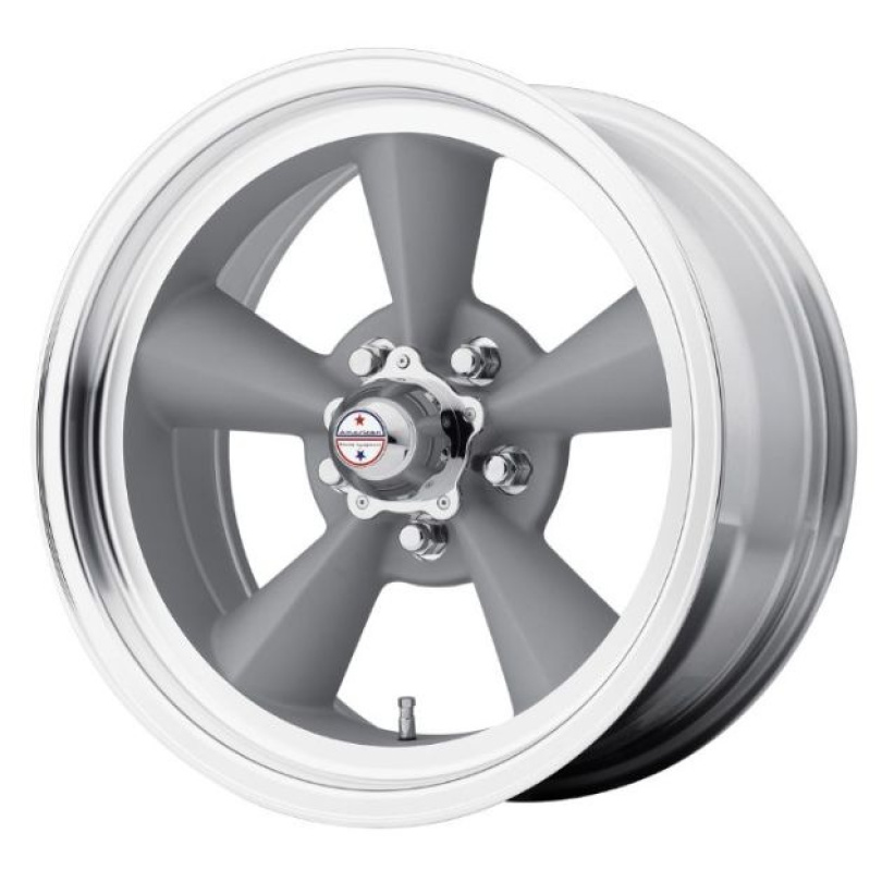 American Racing Vintage Tt O 15X5 ET-6 5x114.3 83.06 Vintage Silver W/ Machined Lip Fälg