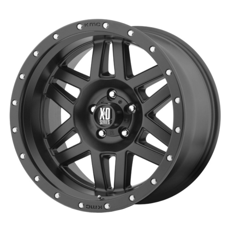 XD Series Machete 16X8 ET0 6X139.7 106.25 Satin Black Fälg