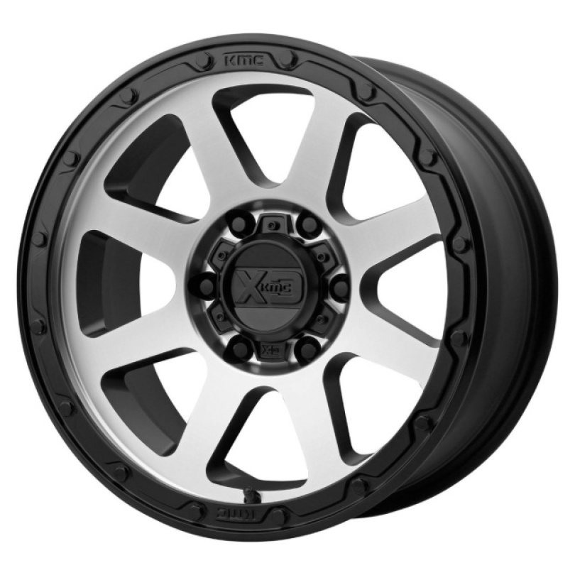 XD Series Addict 2 17X8.5 ET0 6X139.7 106.25 Matte Black Machined Fälg