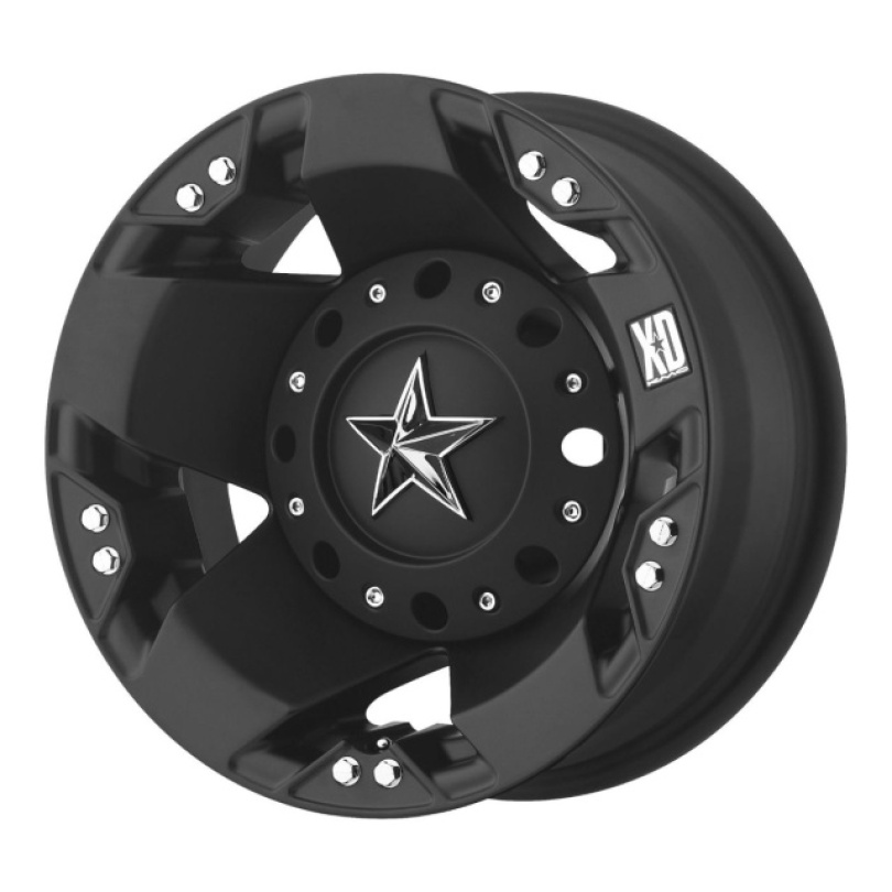 XD Series Rockstar 16X6 ET-134 8X165.1 125.50 Dually Matte Black Rear Fälg