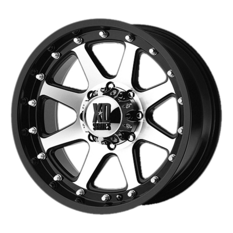 XD Series Addict 18X9 ET18 8X180 124.20 Matte Black Machined Fälg